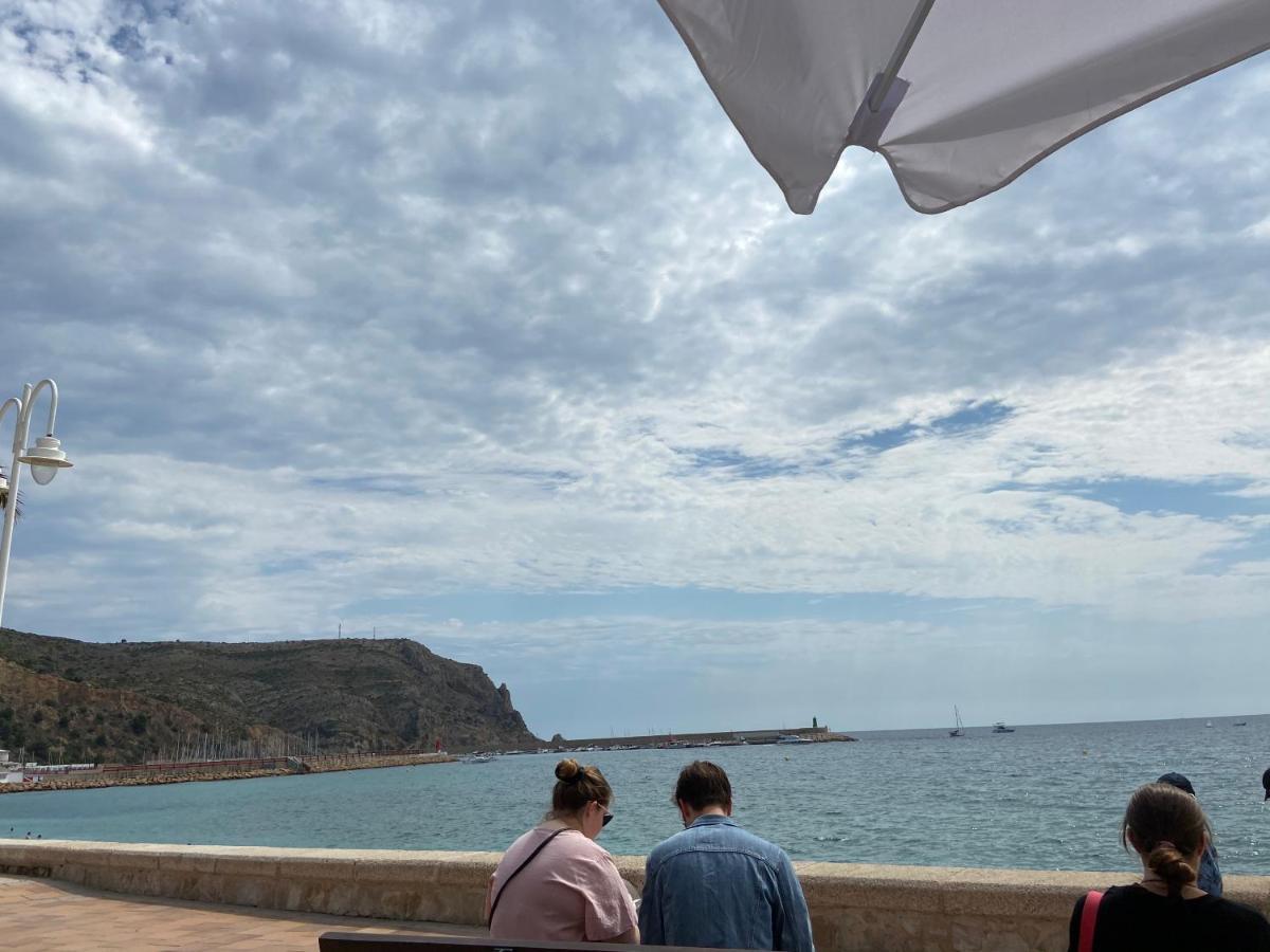 Javea Au Port Vue Mer Devant La Plage Grand Appartement Terrasse Clim Et Wifi מראה חיצוני תמונה