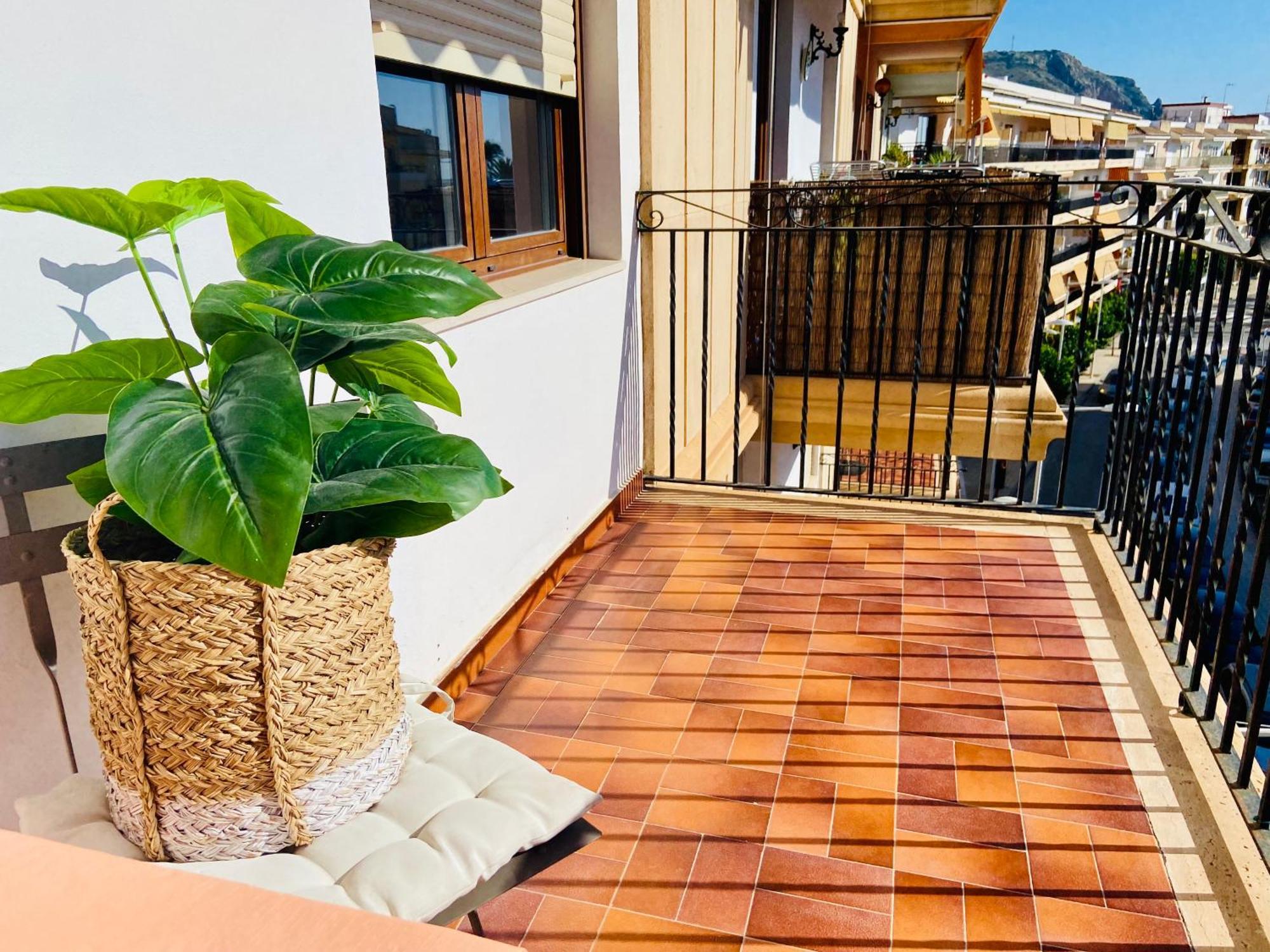 Javea Au Port Vue Mer Devant La Plage Grand Appartement Terrasse Clim Et Wifi מראה חיצוני תמונה